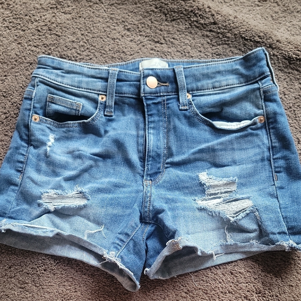 Denim Blue Women's Shorts